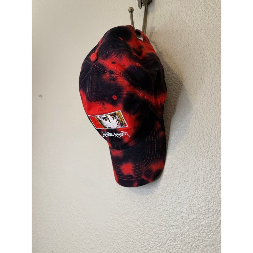 Episode X Jujutsu Kaisen Red & Black Baseball Cap Hat Anime - Picture 2 of 8